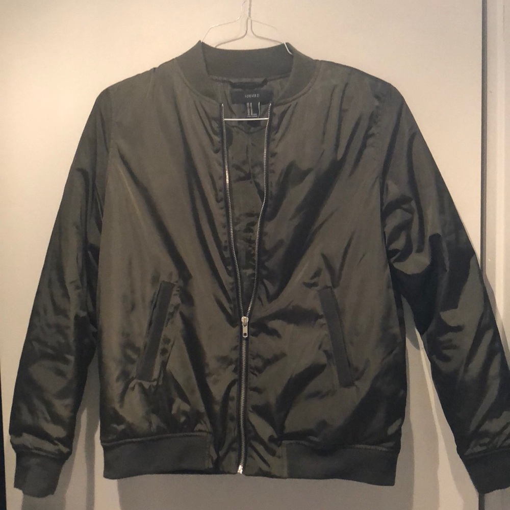 Forever 21 bomber jacket